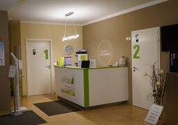 Empfangsbereich agilitas Physiotherapie